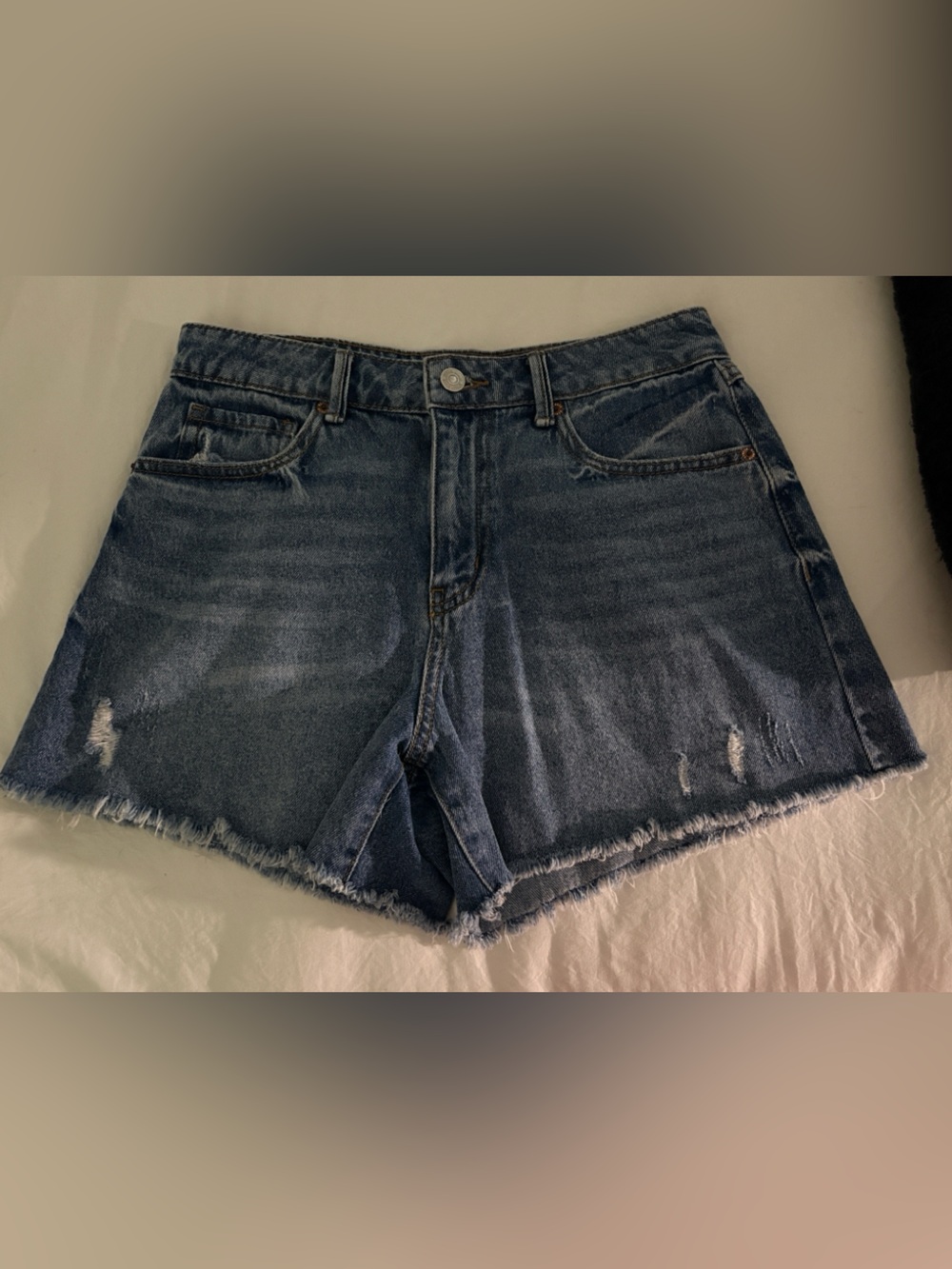 Rewash Denim Super High Rise Shorts Size 5